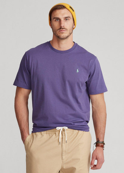 Camiseta de punto Classic Fit Púrpura