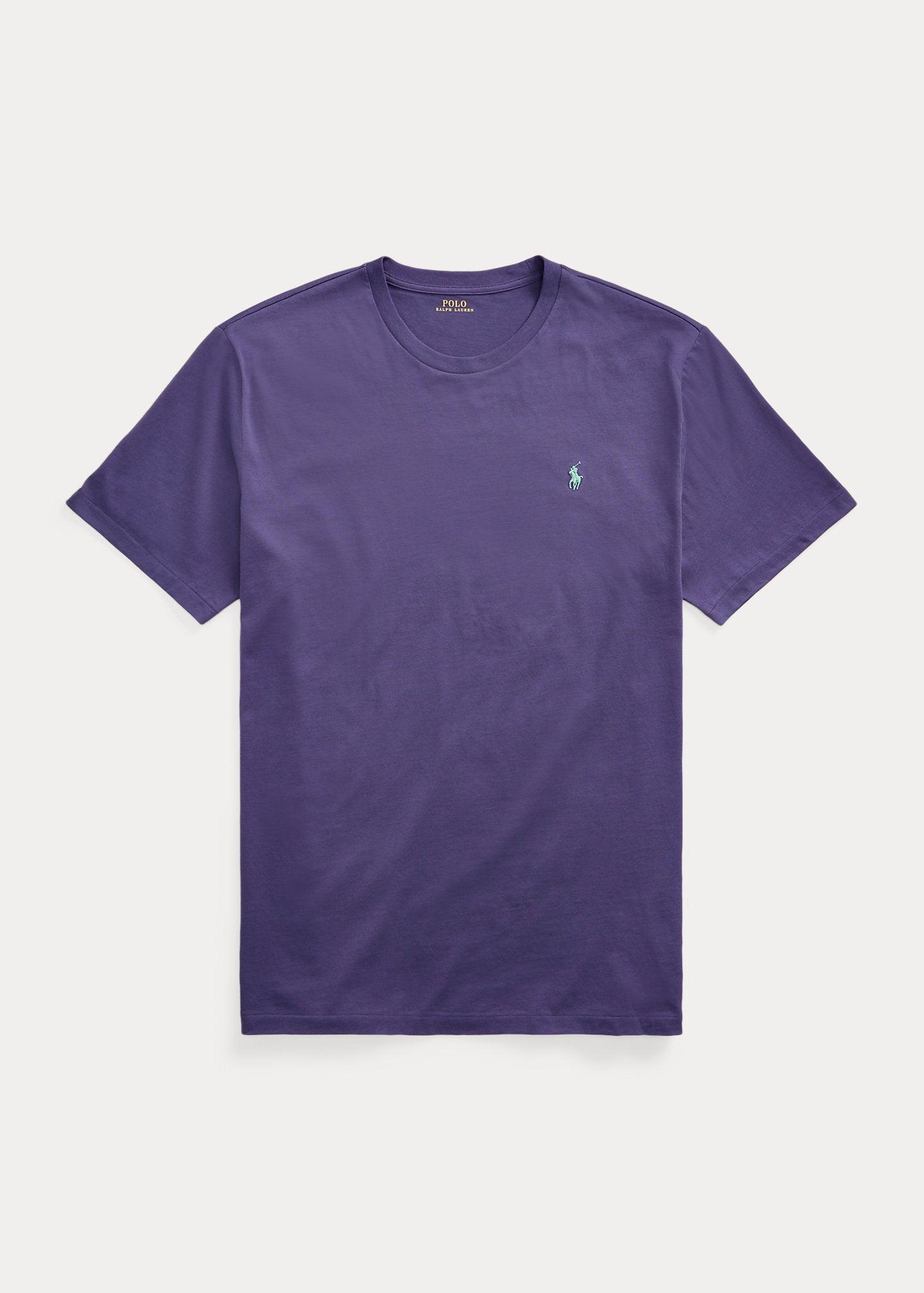 Camiseta de punto Classic Fit Púrpura