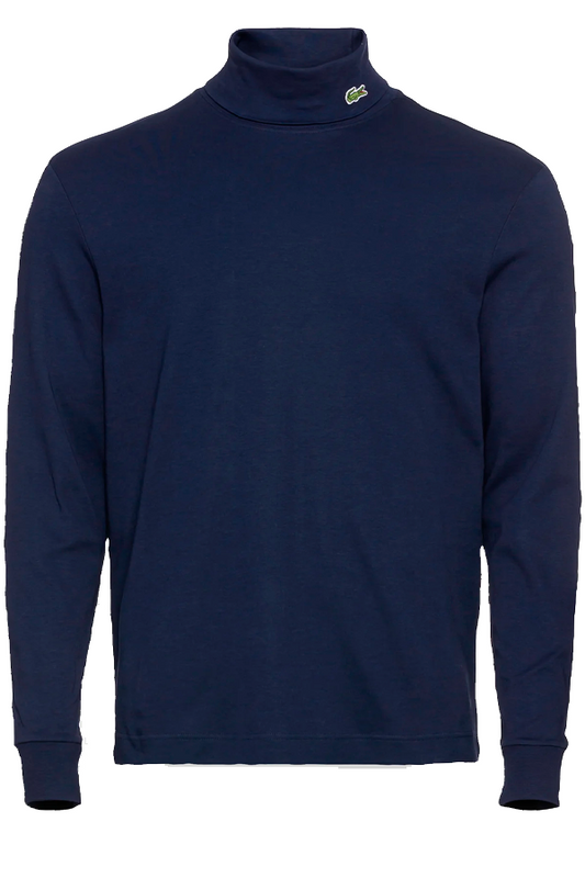 Polera cuello tortuga azul marino