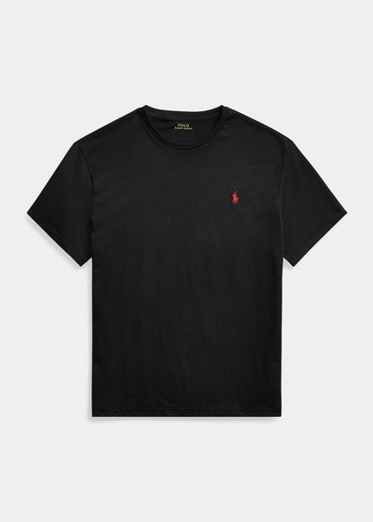 Camiseta de punto Classic Fit Negra