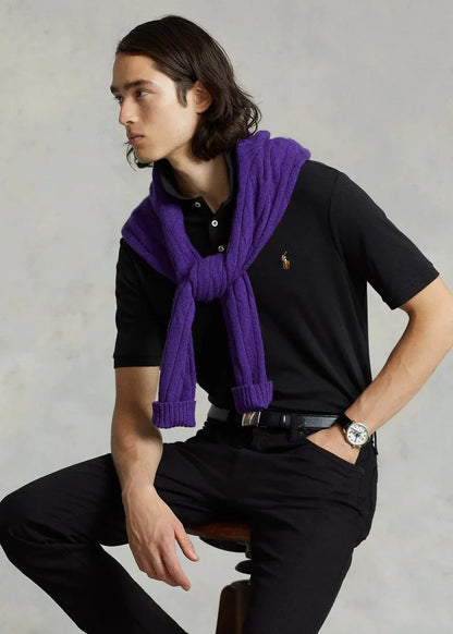 Polera Algodón suave negro