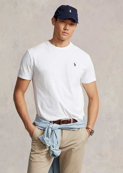 Camiseta de punto Classic Fit Blanco