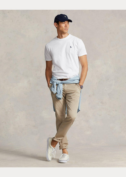Polera de algodón blanca