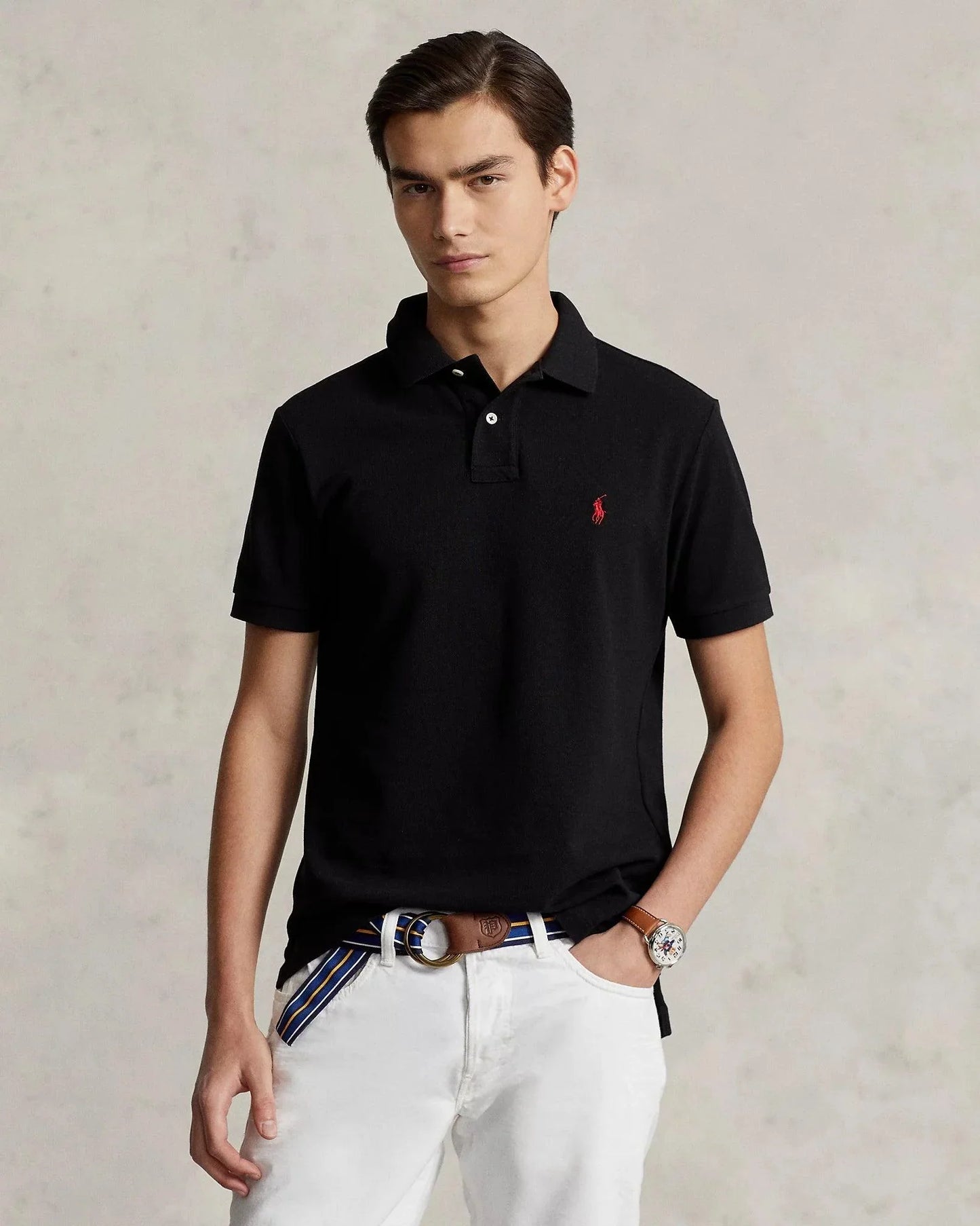 Polera Polo de algodón Colores