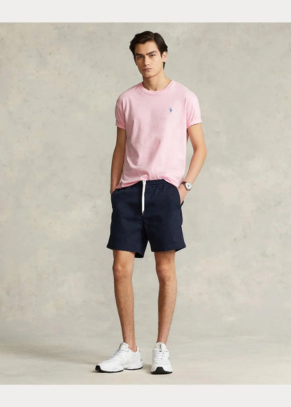 Camiseta de punto Classic Fit Rosa