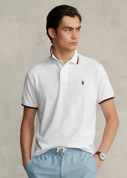 Polera de piqué Custom Slim Fit colores