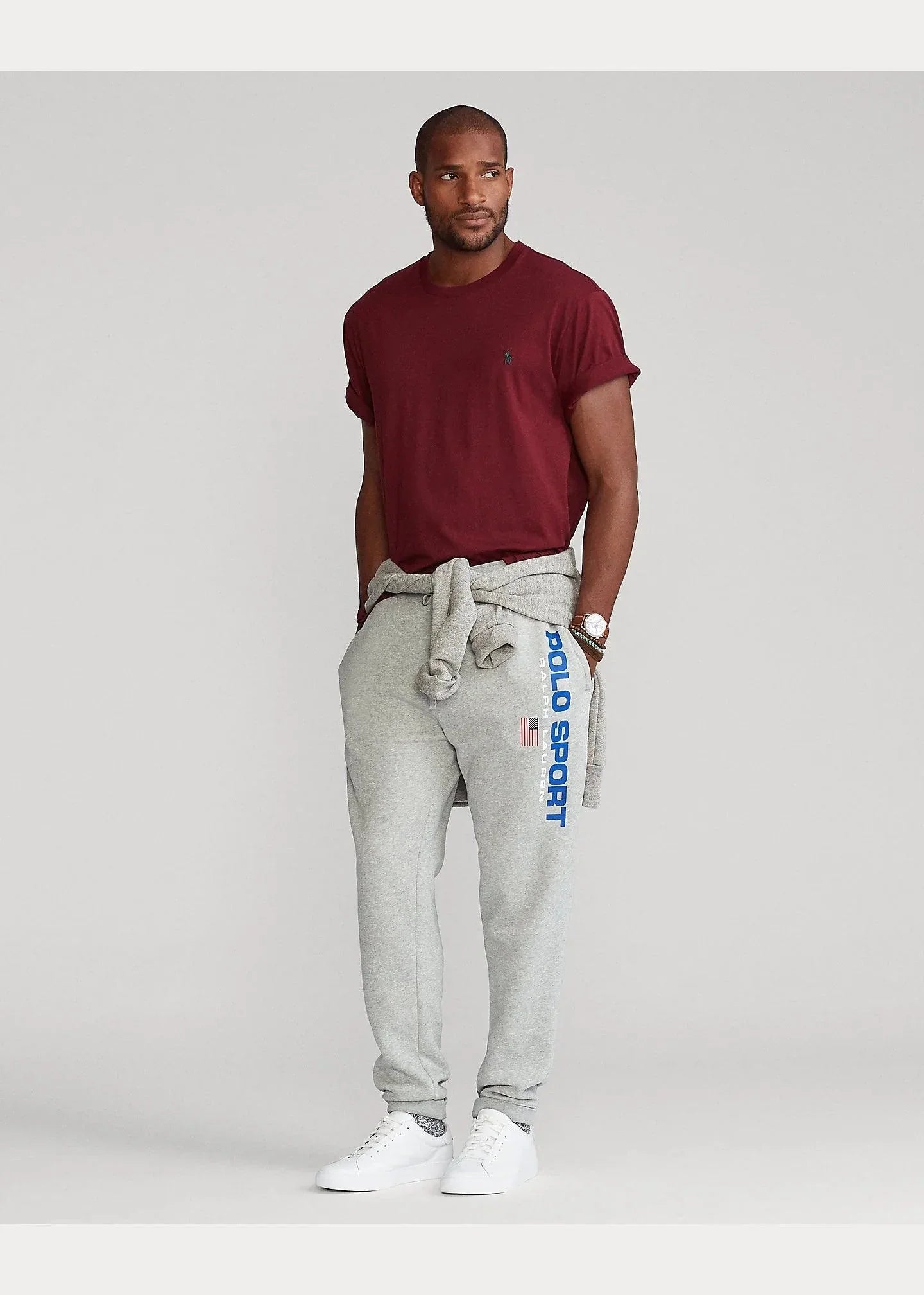 Camiseta de punto Classic Fit Vino