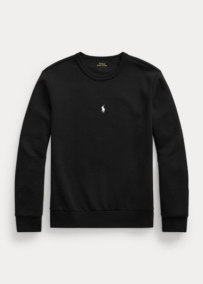 Polerón de cuello redondo Negro
