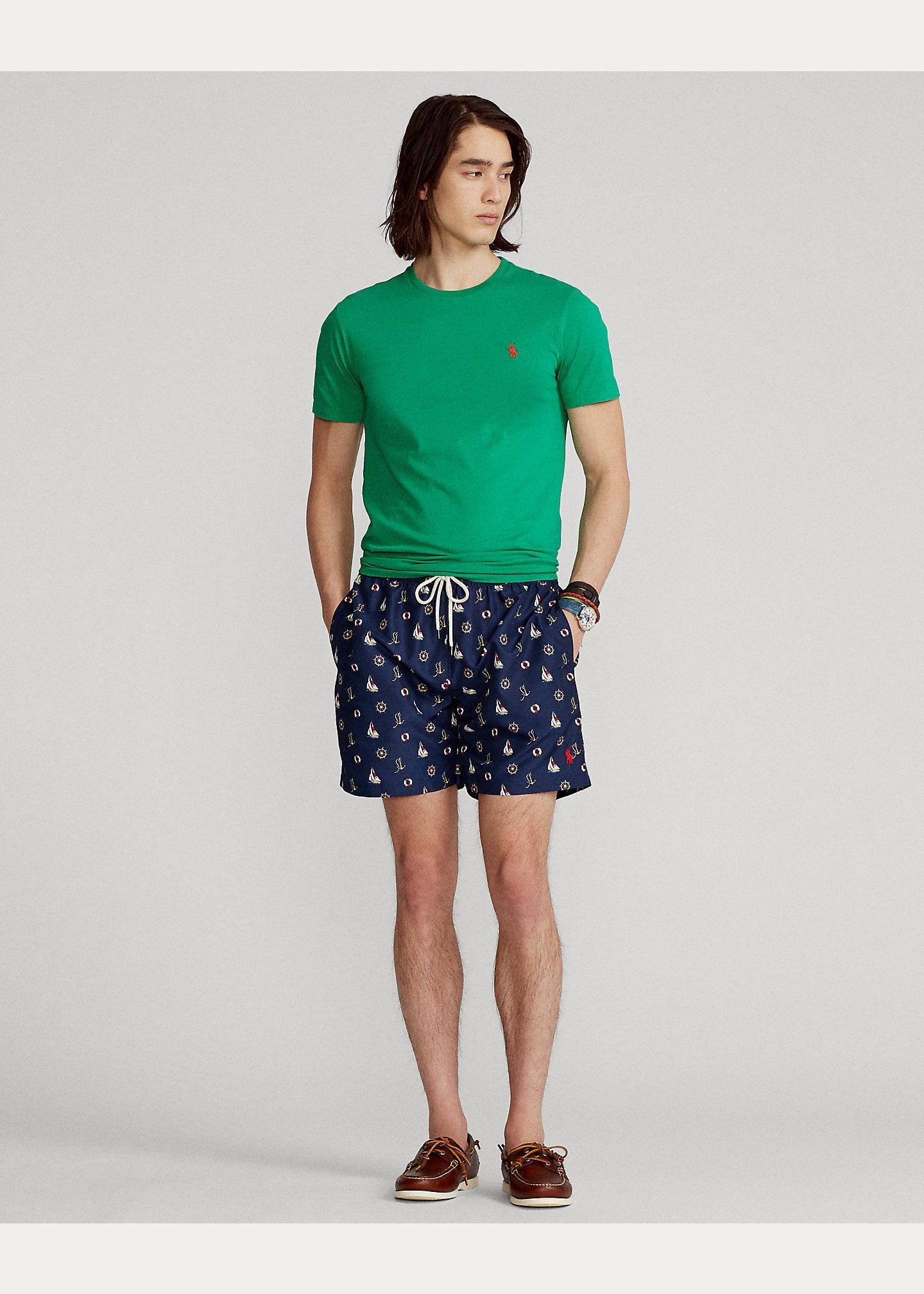Camiseta de punto Classic Fit Verde