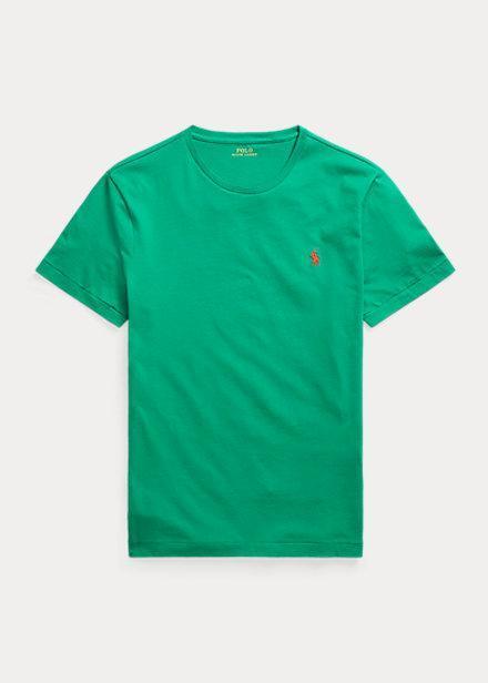 Camiseta de punto Classic Fit Verde