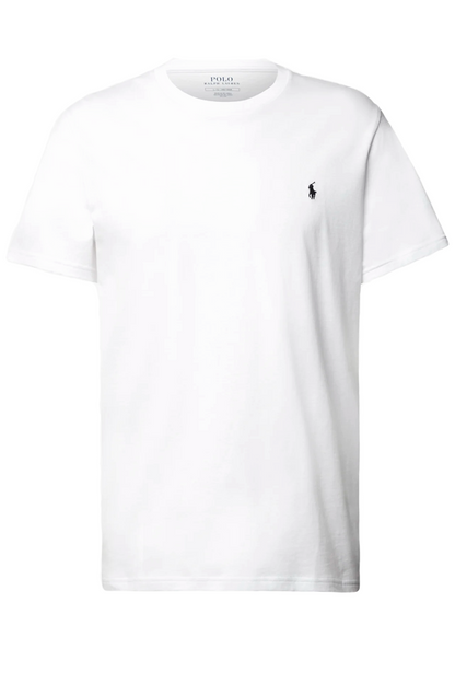 Polera cuello redondo blanca